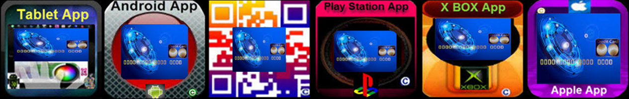 Credit Cards R Us QR Code and Apps